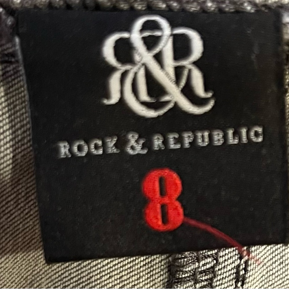 NWT- Rock & Republic Cropped Jeans- Size 8 - Picture 9 of 11